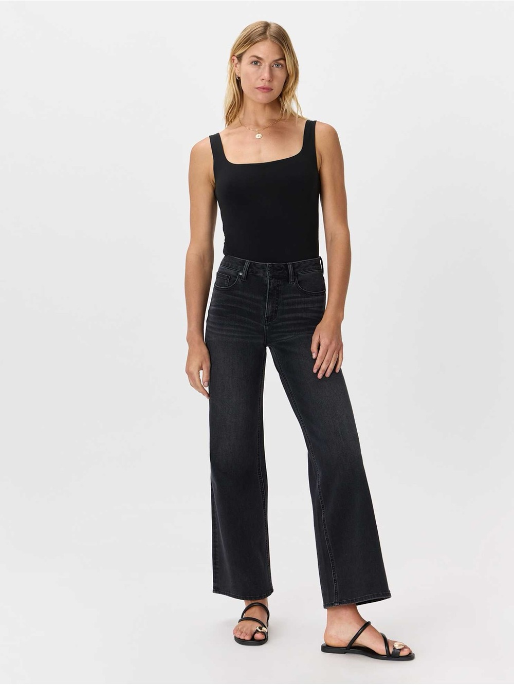 Quince — Set of 2 — Bella Stretch Wide Leg | Sz. 32
